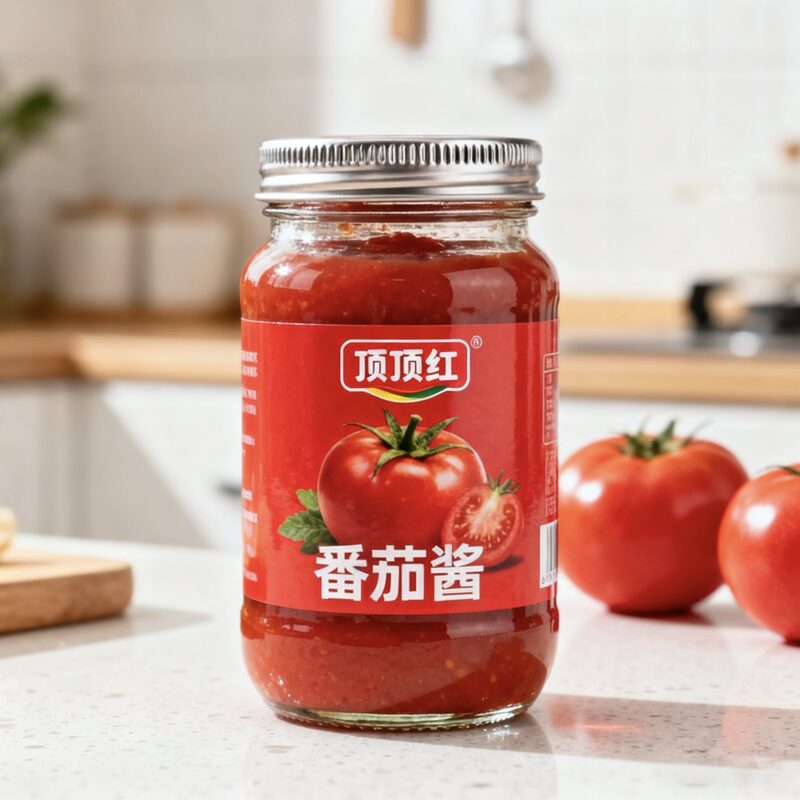 Dingdinghong glass jar tomato sauce