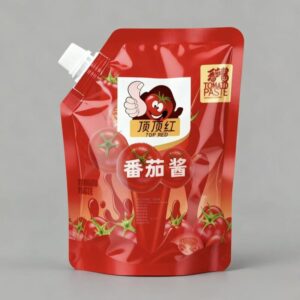 Bagged tomato sauce